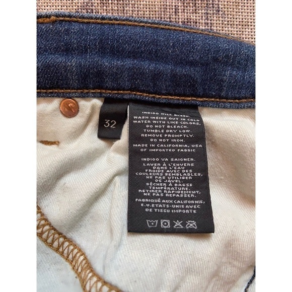 NWOT J Brand Mid-Rise Skinny Jeans Fray Size 32 - Picture 7 of 7